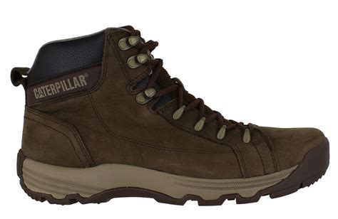 Mens Caterpillar Supersede Casual Leather Outdoor Ankle Boots Sizes 6
