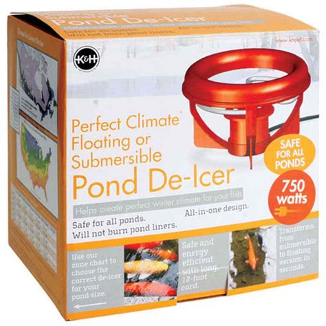 Perfect Climate Deluxe Pond De Icer 750w 6 In Diameter