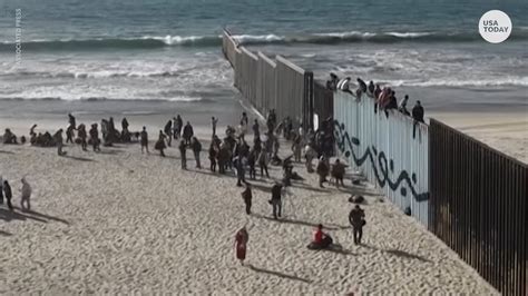 Migrant Caravans First Wave Arrives At Us Border
