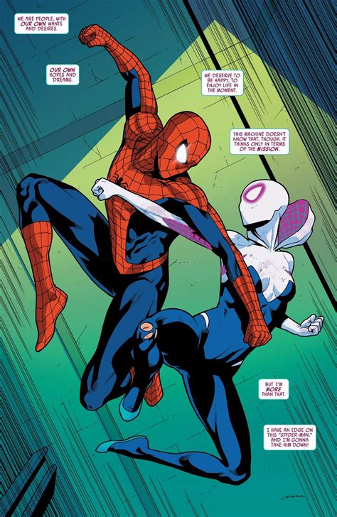 Spider Man Vs Ghost Spider Spider Gwen Comics Spiderman Comic