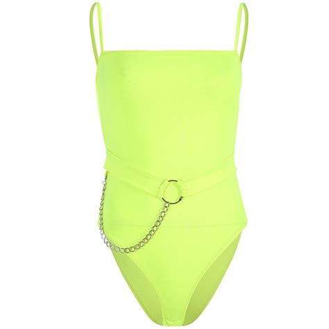 women sexy bodysuit hot fluorescent green streetwear tops summer beach rompers fashion club