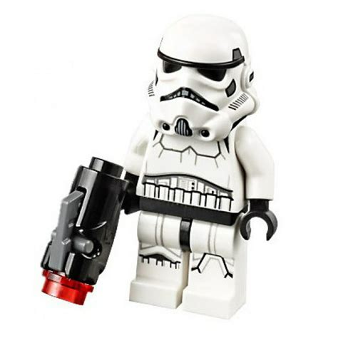 Lego Star Wars Stormtrooper Minifigure Dual Molded Helmet Gray