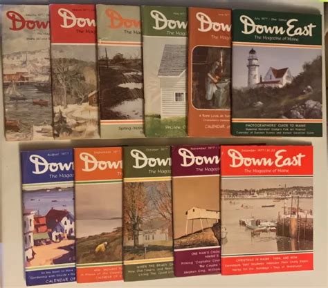 Down East Maine Magazines Pick Janmaraprmayjunjulaugsepoctnov