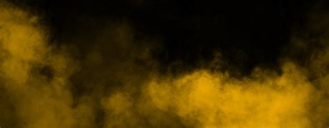 Yellow Smoke Background