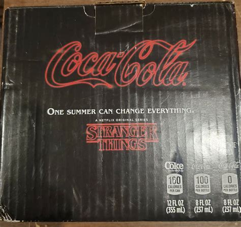 Stranger Things New Coke Coca Cola Limited Edition For Sale