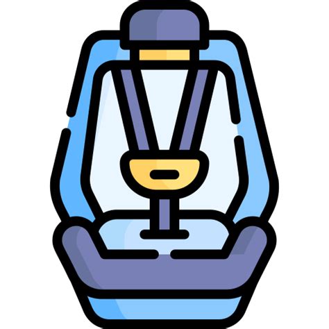 Baby Car Seat Free Icon
