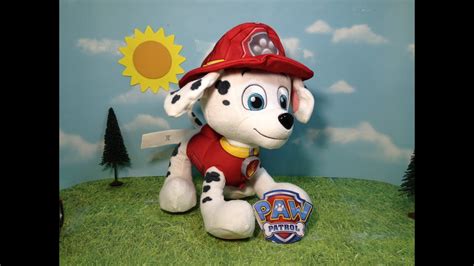 Paw Patrol Nickelodeon Real Talking Marshall A Nick Jr Paw Patrol Toy