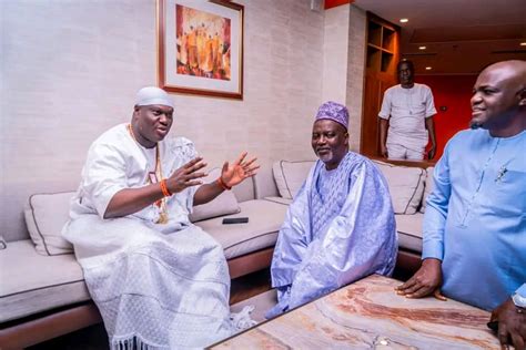 Wase Receives Royal Blessing From Ooni Of Ife Politics Nigeria