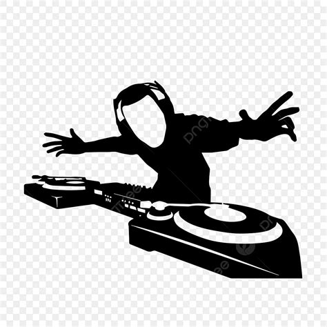 Dj Table Silhouette