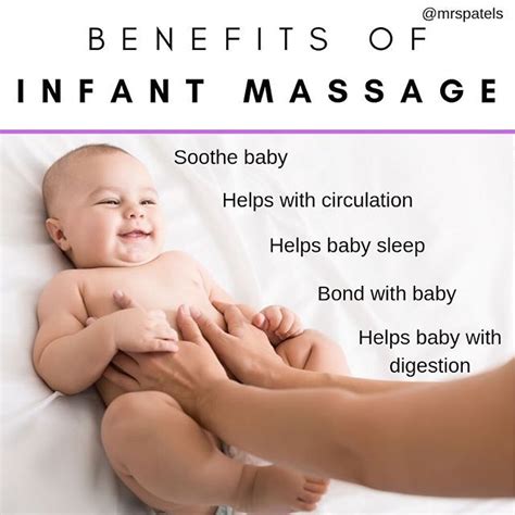 Did You Know Benefits Of Infant Massage Massage Has Long Been