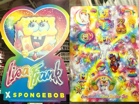 A Collaboration Ive Been Waiting For Since 98 Spongebob X Lisa Frank Spongebob