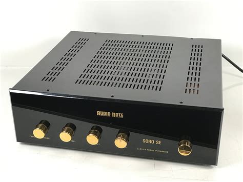 Audio Note Soro Se Class A Phono Integrated Reverb Australia