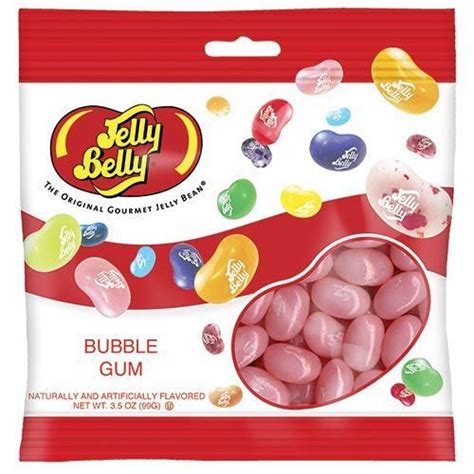 Jelly Belly Bubble Gum Jelly Beans 35 Oz Bag Jelly Belly Beans