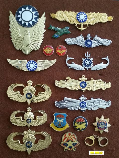 Taiwan Military Badges Military Insignia Military Special Forces Badge