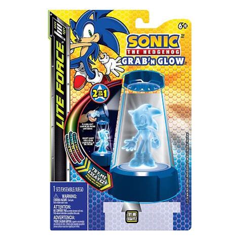 Sonic The Hedgehog Grab N Glow 2 In 1 Night Light Flashlight Globe Dragon Technology Toys