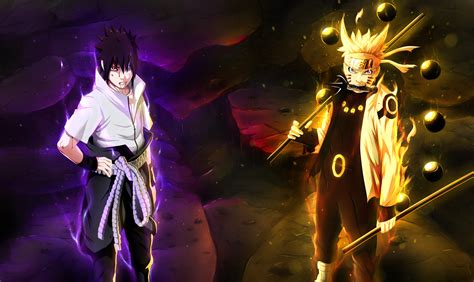 วอลเปเปอร์ อะนิเมะ Naruto Shippuuden Naruto Uzumaki Uchiha Sasuke