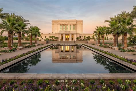 Mesa Arizona Temple Renewal Robert A Boyd Fine Art And Lds Temples