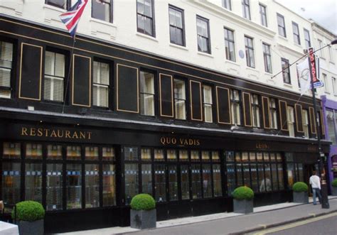 Quo Vadis Soho London The Collection Events London Venue