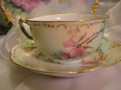 Beautiful Tea Cups And Saucers Beautiful French Roses Tea Cup