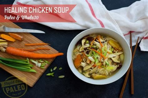 This Healing Chicken Soup Recipe Is Infused With Garlic Ginger And
