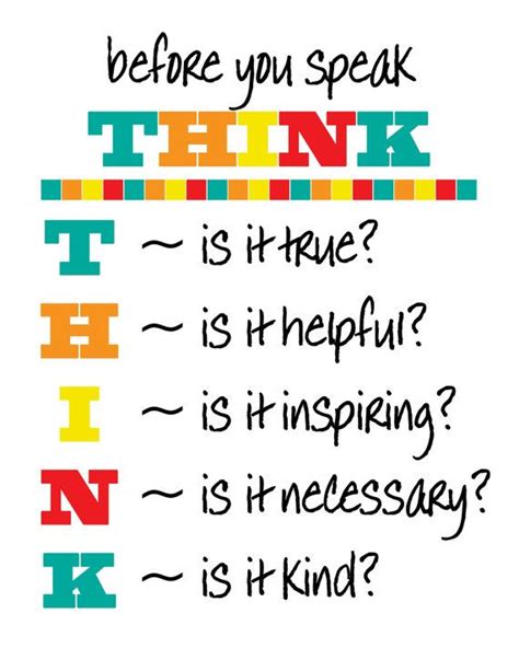 classroom poster instant download before you by justforyouinvites 3 00 think before you