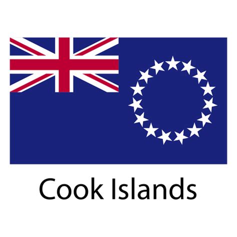 Size of this png preview of this svg file: Cook islands national flag - Transparent PNG & SVG vector file