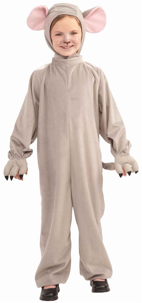 Mouse Costume For Kids Cute Gray Mouse Child Halloween Costume