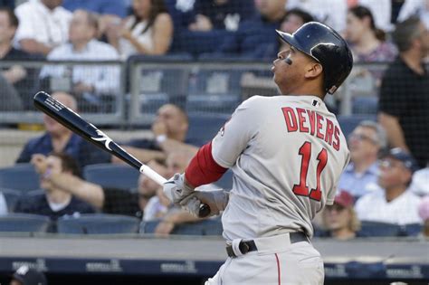 Boston Red Sox S Rafael Devers Makes Mlb History With For Game