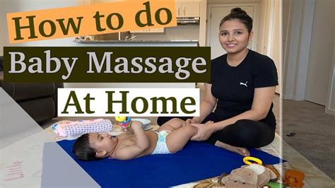 How To Do Baby Massage At Home Babymassagebenefits Massage Tips