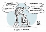Sawsan Chebli Tichy Sexismus By Schwarwel | Politics Cartoon | TOONPOOL