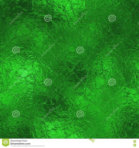 Green Foil With Visible Texture Background Or Textura Royalty Free