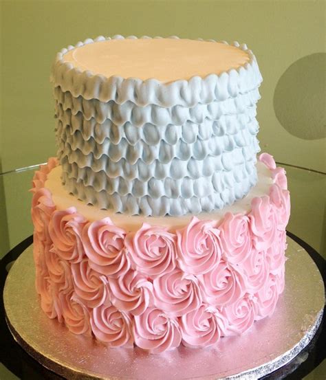 Petra Rosette Tiered Cake Classy Girl Cupcakes