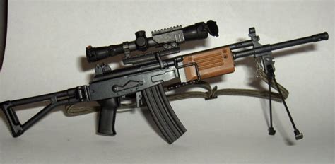 Galil Ar With Custom Sniper Scope And Custom Galil Sar With Rail And