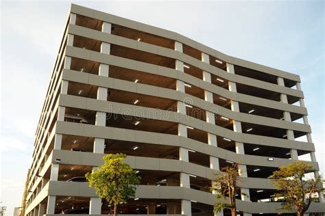 The Big Parking Building In The Big Shopping Mall Stock Photo Image