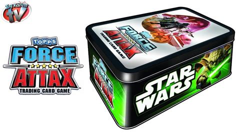 Topps Star Wars Force Attax Movie Series 2 Collector Tin Tcg 2013