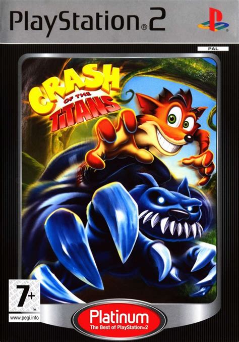 Crash Of The Titans Cover Or Packaging Material Mobygames