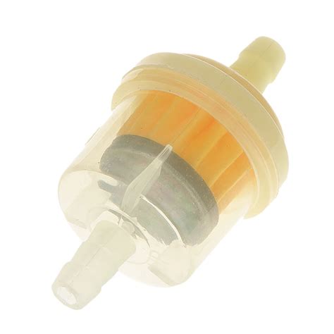 8mm Universal Small Inline Petrol Fuel Filter Abs Plastic Automobiles