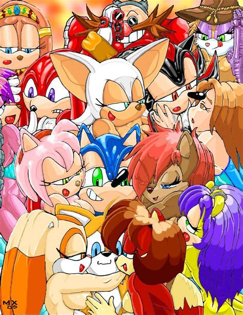 rule 34 2005 amy rose anthro archie comics ass breasts bunnie rabbot cream the rabbit dr