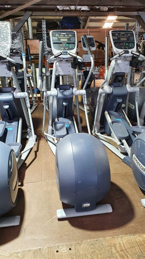 Precor Eft 885 Cross Trainer W Led Console Gym Solutions