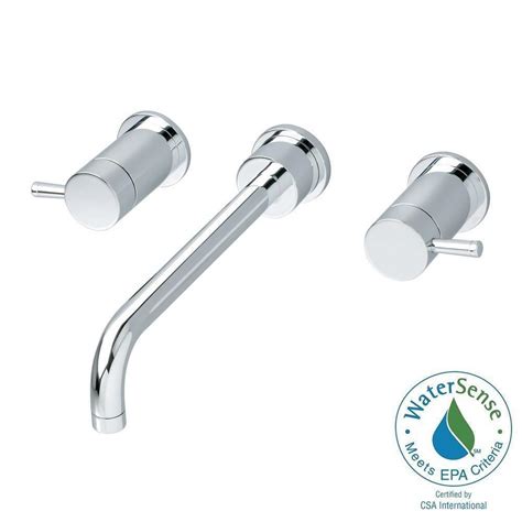 We offer wall mounted bathroom faucets with faucet centers between four to eight inches. American Standard Serin Wall Mount 2-Handle Lavatory ...