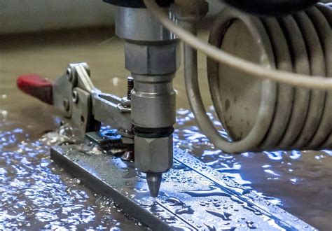 It is the enjoyable result of our focus on promoting the technology and servicing our customers. The pressure behind abrasive waterjet cutting