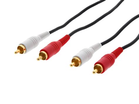 Gold Rca Stereo Audio Cable 3 Ft Computer Cable Store