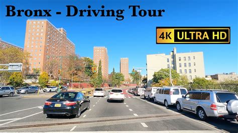 Bronx Nyc 4k Driving Tour Youtube