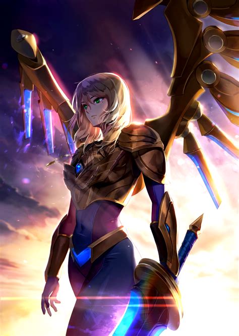 Lol League Of Legends Fan Art Wallpaper Campeões Kayle Lol