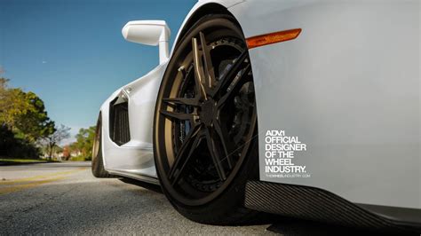 Adv1s Lamborghini Aventador On New Bronzed Wheels Gtspirit