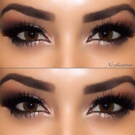 Since there are various shades even in brown, let's get into the nitty gritty details for the different shades. How to Rock Makeup for Brown Eyes (Makeup Ideas & Tutorials) - Pretty Designs