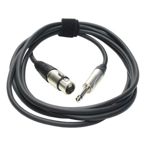 Neutrik Câble Pro Mono Jack Neutrik Xlr Femelle 3m Rf213 C114