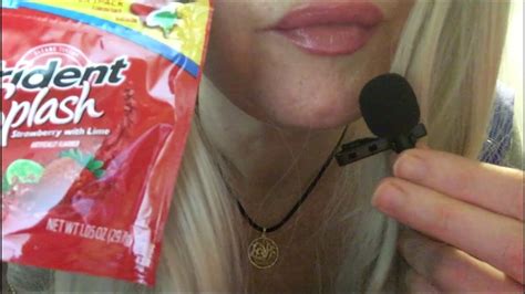 Asmr Gum Chewing Fun Facts Tingly Mini Mic Whisper Youtube