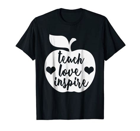 Teach Love Inspire / Teacher Shirts / Teacher Gifts | Teacher shirts, Teacher tshirts, Shirts