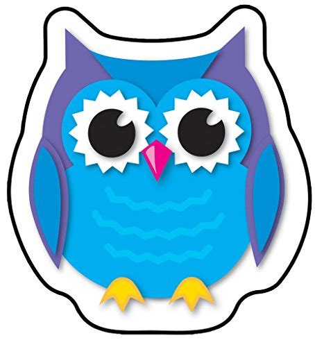 Carson Dellosa Colorful Owls Mini Cut Outs 120195 Import It All